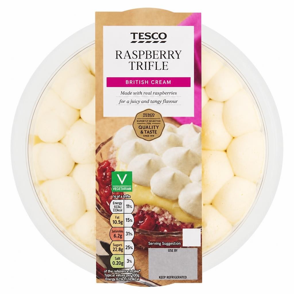Tesco Raspberry Trifle 600g