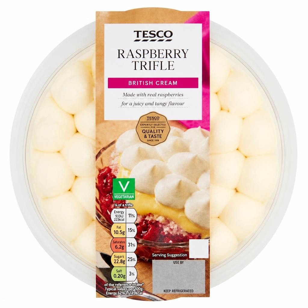 Tesco Raspberry Trifle 600g
