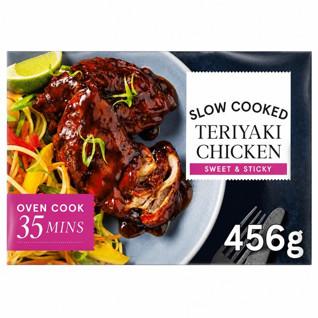 Tesco Slow Cooked Teriyaki Chicken 465g