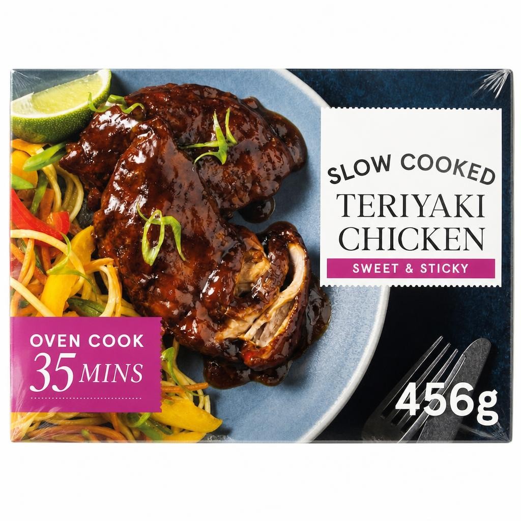Tesco Slow Cooked Teriyaki Chicken 465g