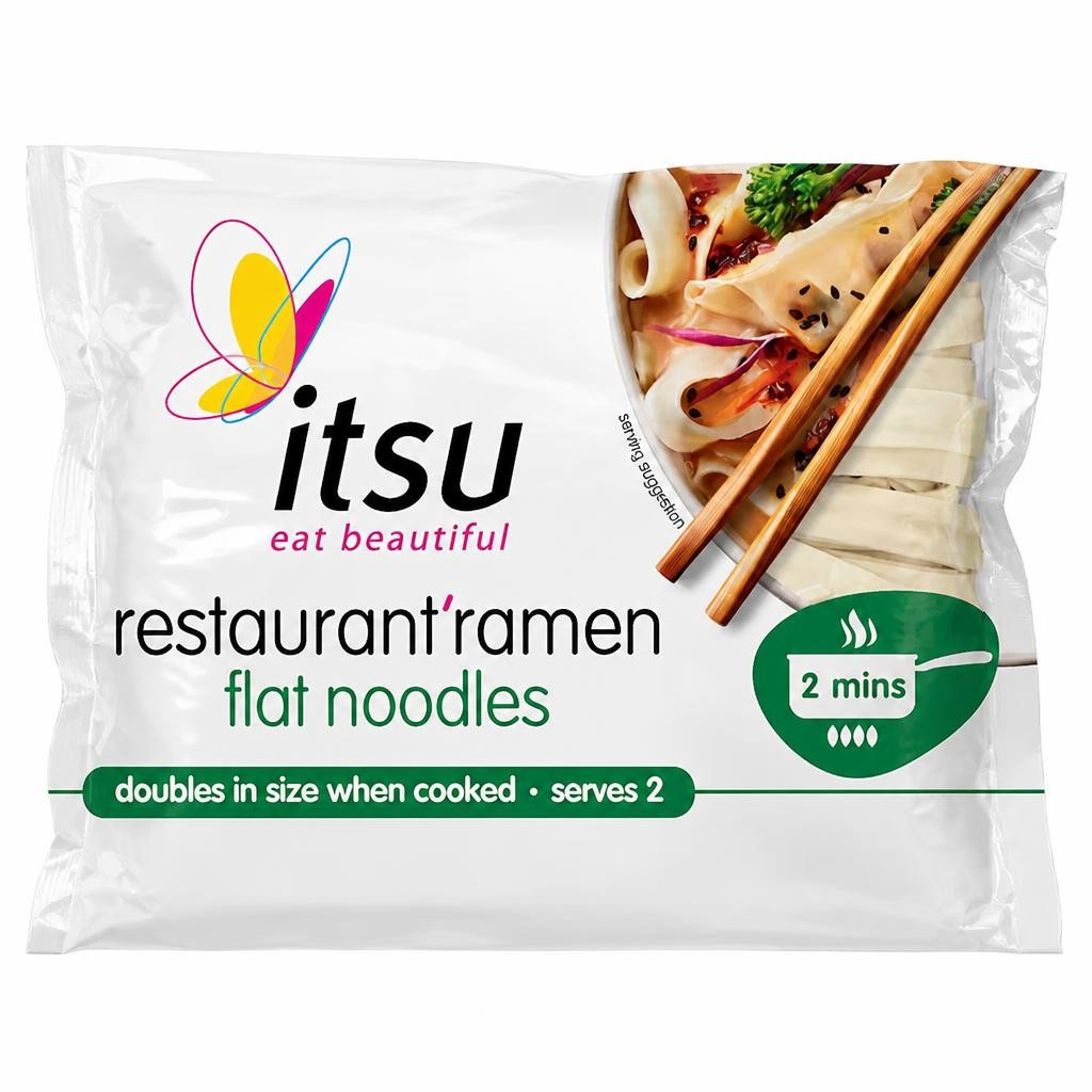 itsu restaurant ramen flat noodles 200g
