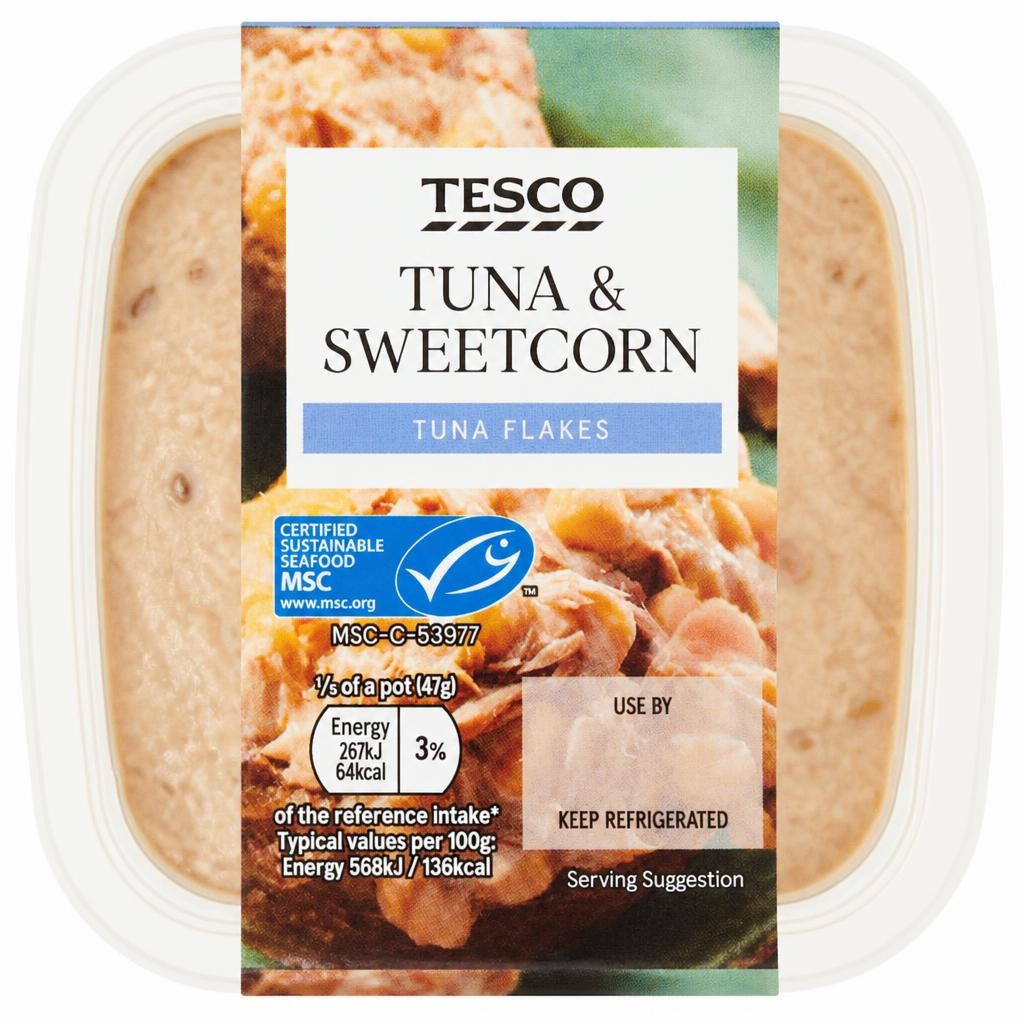 Tesco Tuna Sweetcorn Sandwich Filler 235g