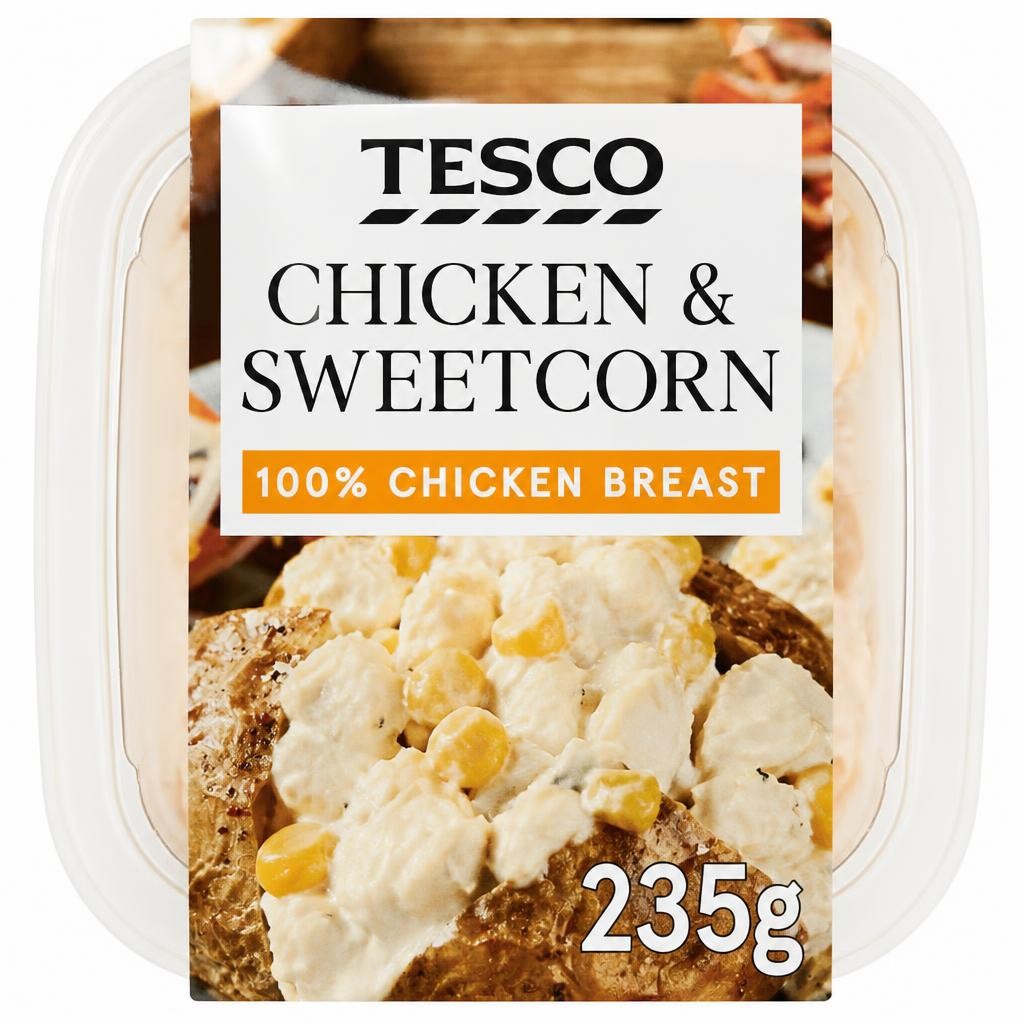 Tesco Chicken & Sweetcorn Sandwich Filler 235g