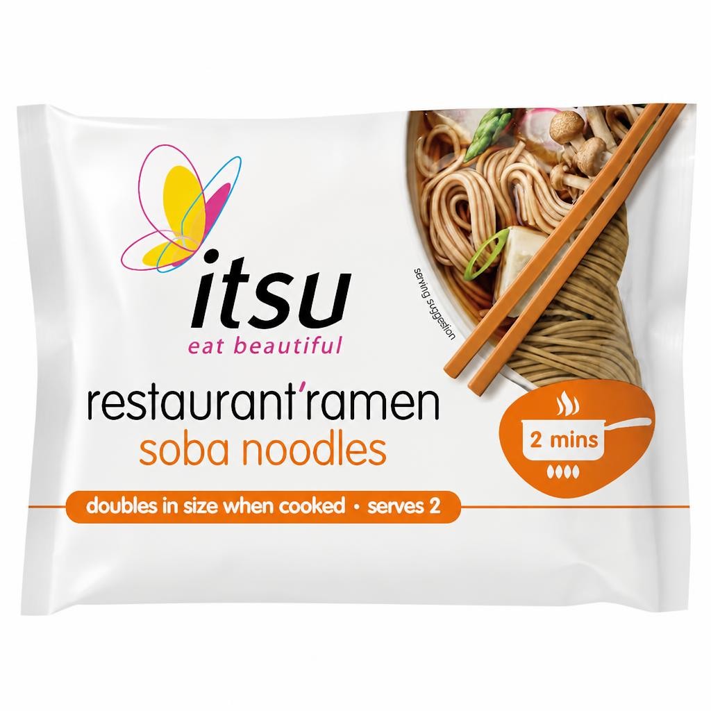 itsu restaurant ramen soba noodles 200g