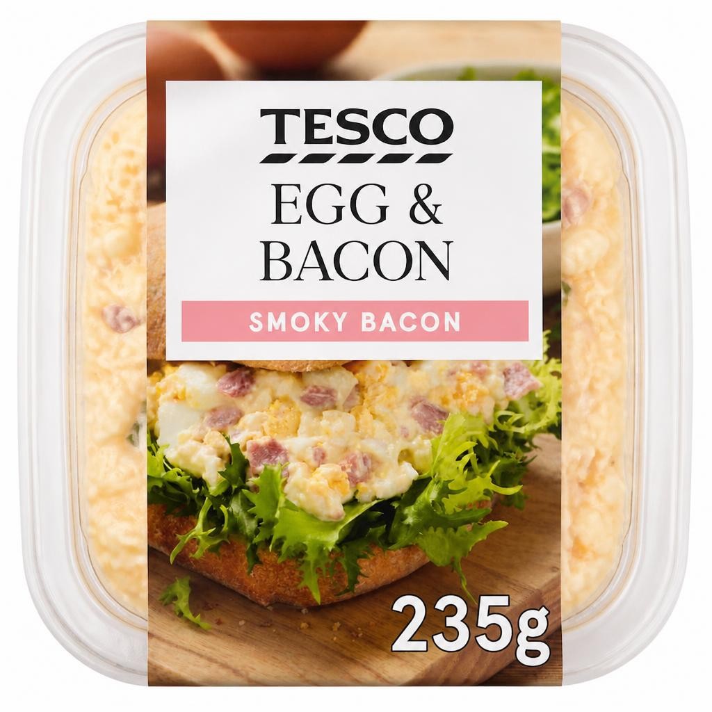 Tesco Egg & Bacon Sandwich Filler 235g