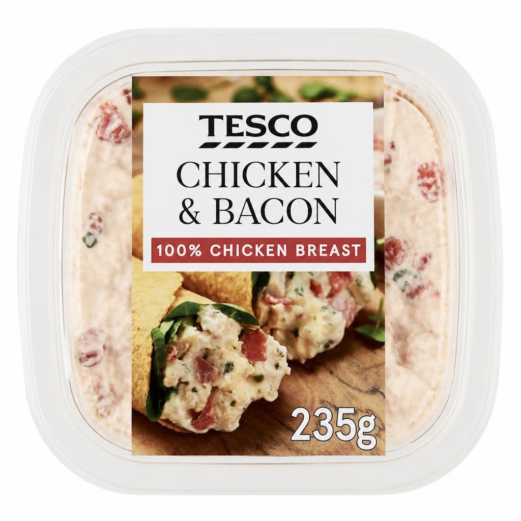 Tesco Chicken & Bacon Sandwich Filler 235g