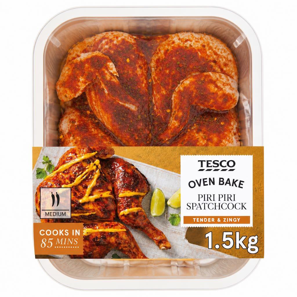 Tesco Peri Peri Spatchcock with Sauce 1.5kg