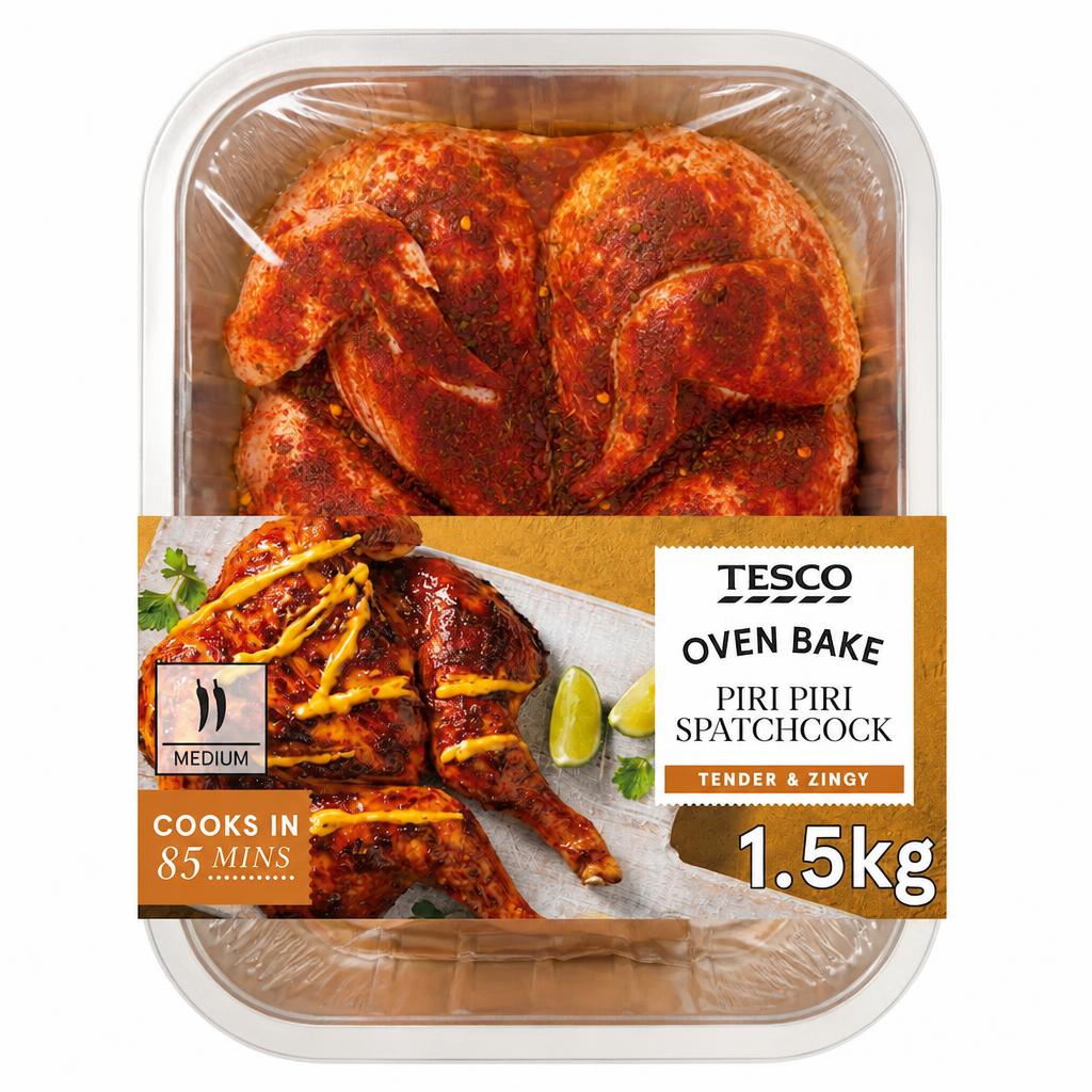 Tesco Peri Peri Spatchcock with Sauce 1.5kg