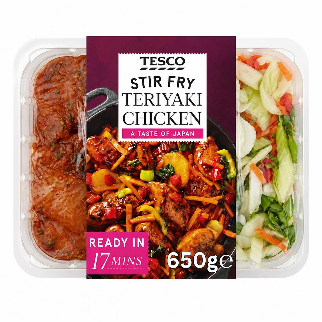 Tesco Stir Fry Teriyaki Chicken 650g