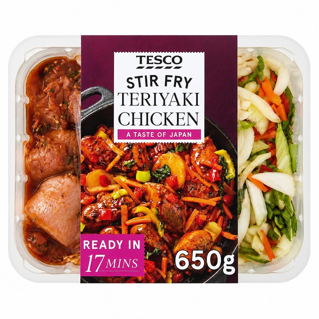 Tesco Stir Fry Teriyaki Chicken 650g
