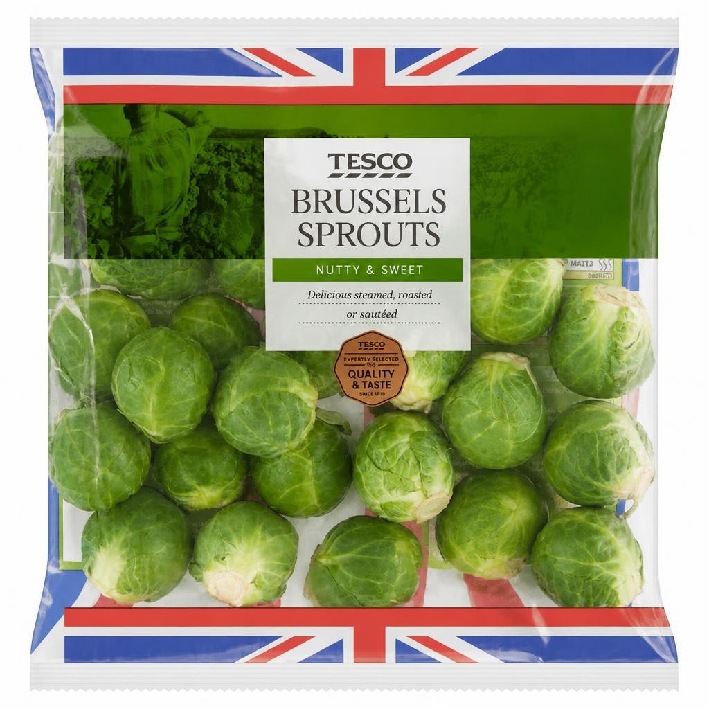 Tesco Brussels Sprouts 500g
