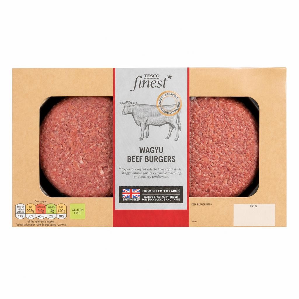 Tesco Finest Wagyu Burger 340G