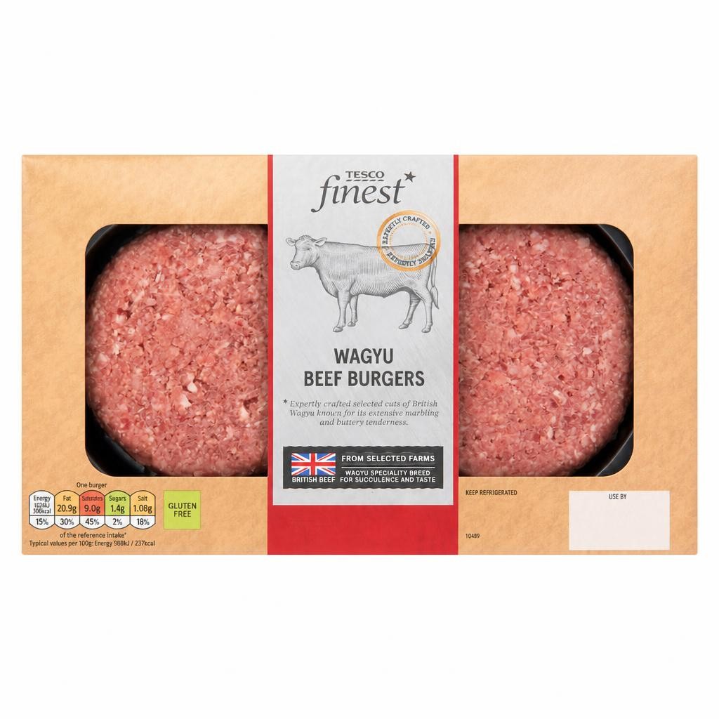 Tesco Finest Wagyu Burger 340G