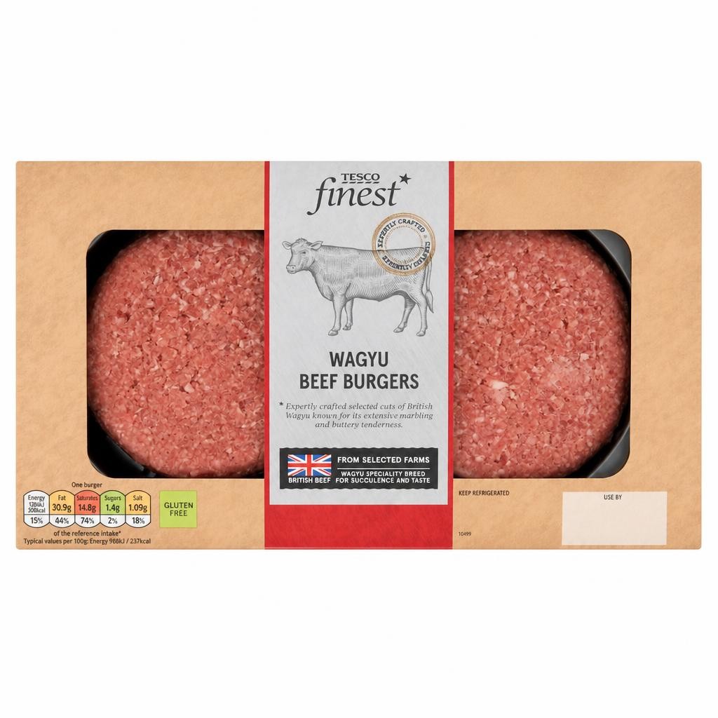 Tesco Finest Wagyu Burger 340G