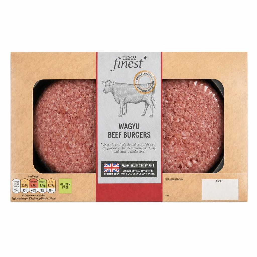 Tesco Finest Wagyu Burger 340G