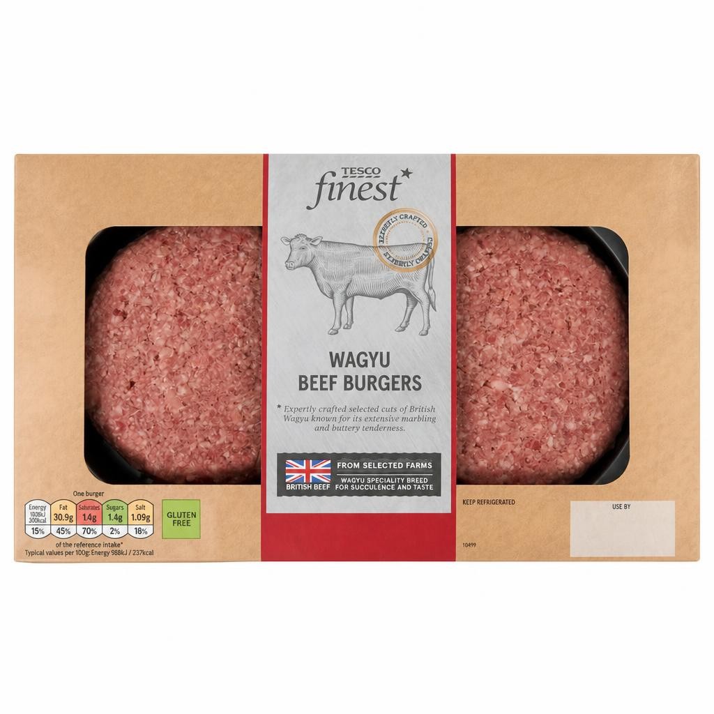 Tesco Finest Wagyu Burger 340G