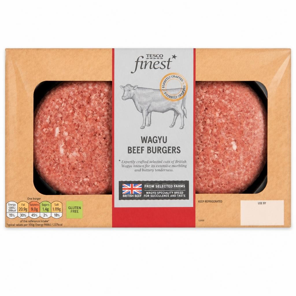 Tesco Finest Wagyu Burger 340G