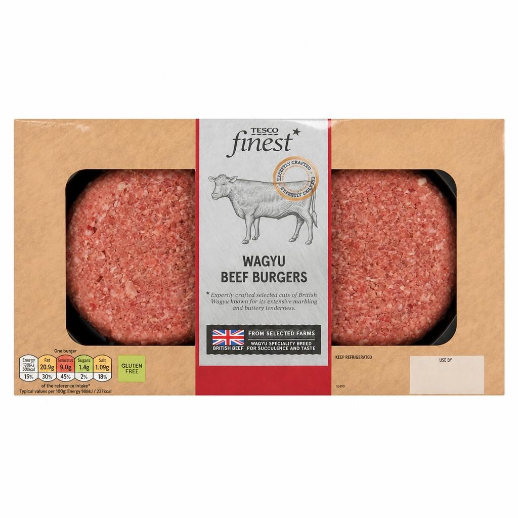 Tesco Finest Wagyu Burger 340G