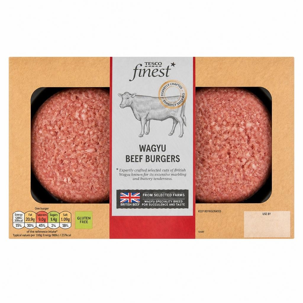 Tesco Finest Wagyu Burger 340G