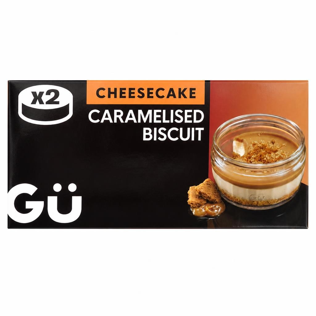 Gü Caramelised Biscuit Cheesecake Dessert 2x82g