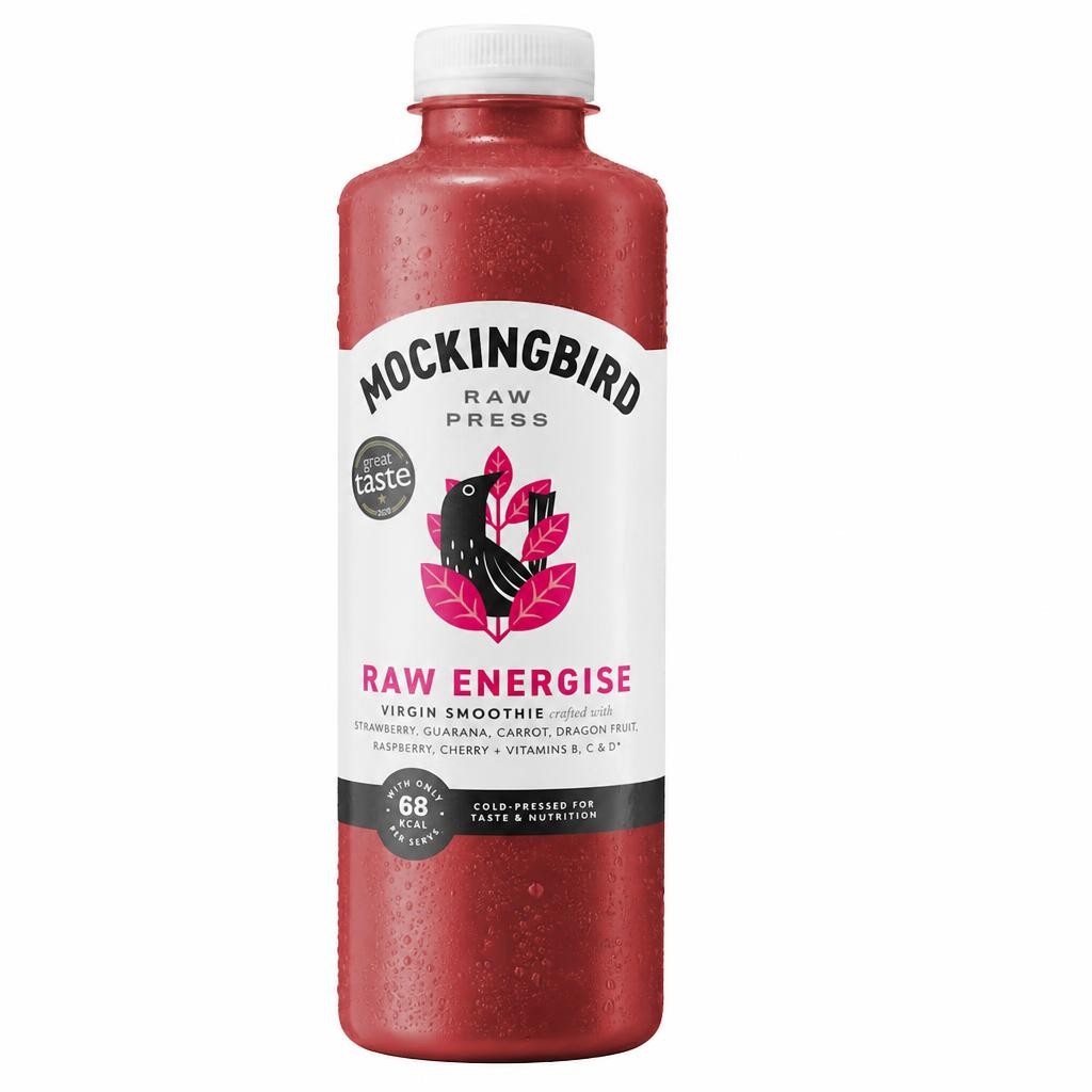 Mockingbird Raw Energise Virgin Smoothie 750ml
