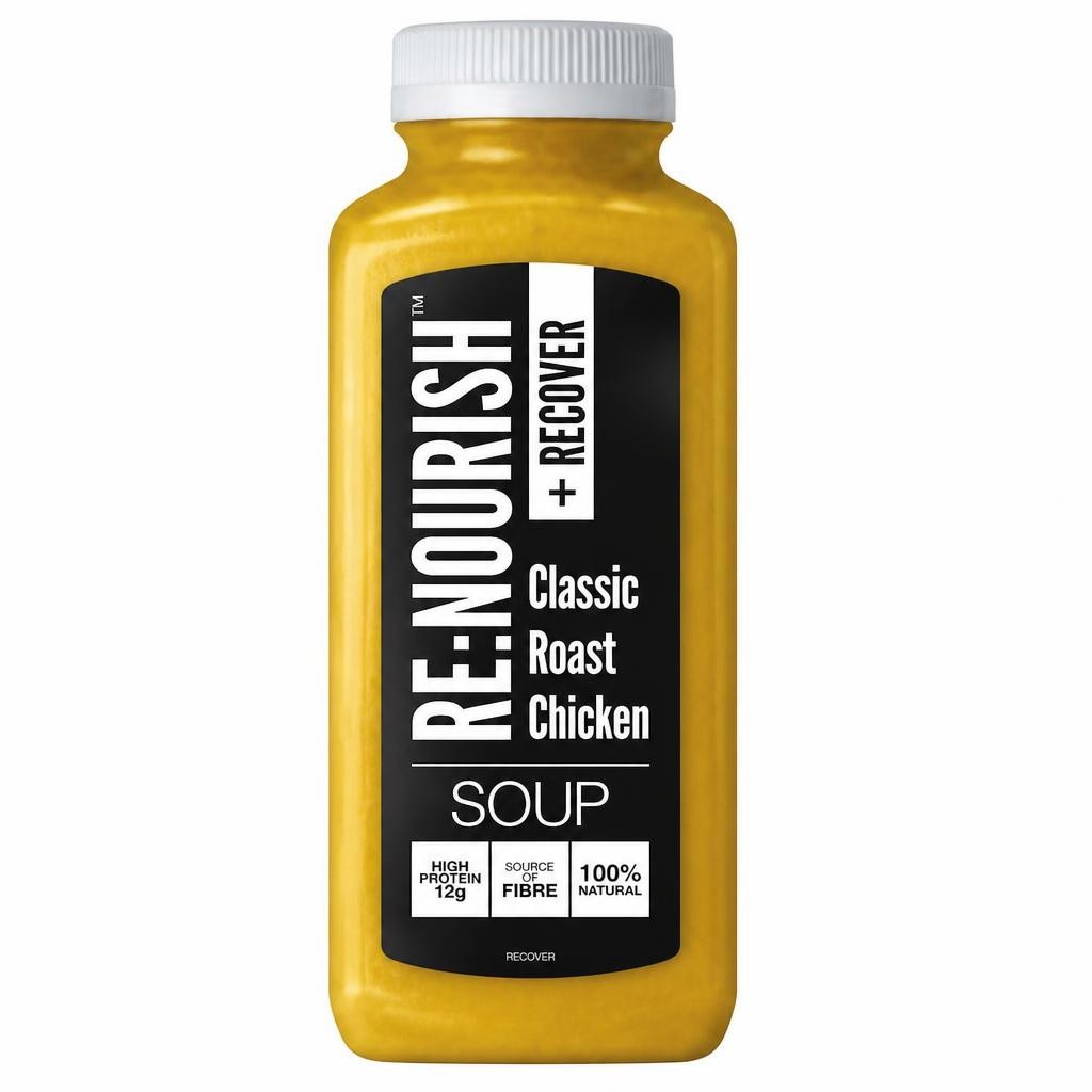 RENOURISH RECOVER Classic Roast Chicken Soup 500g