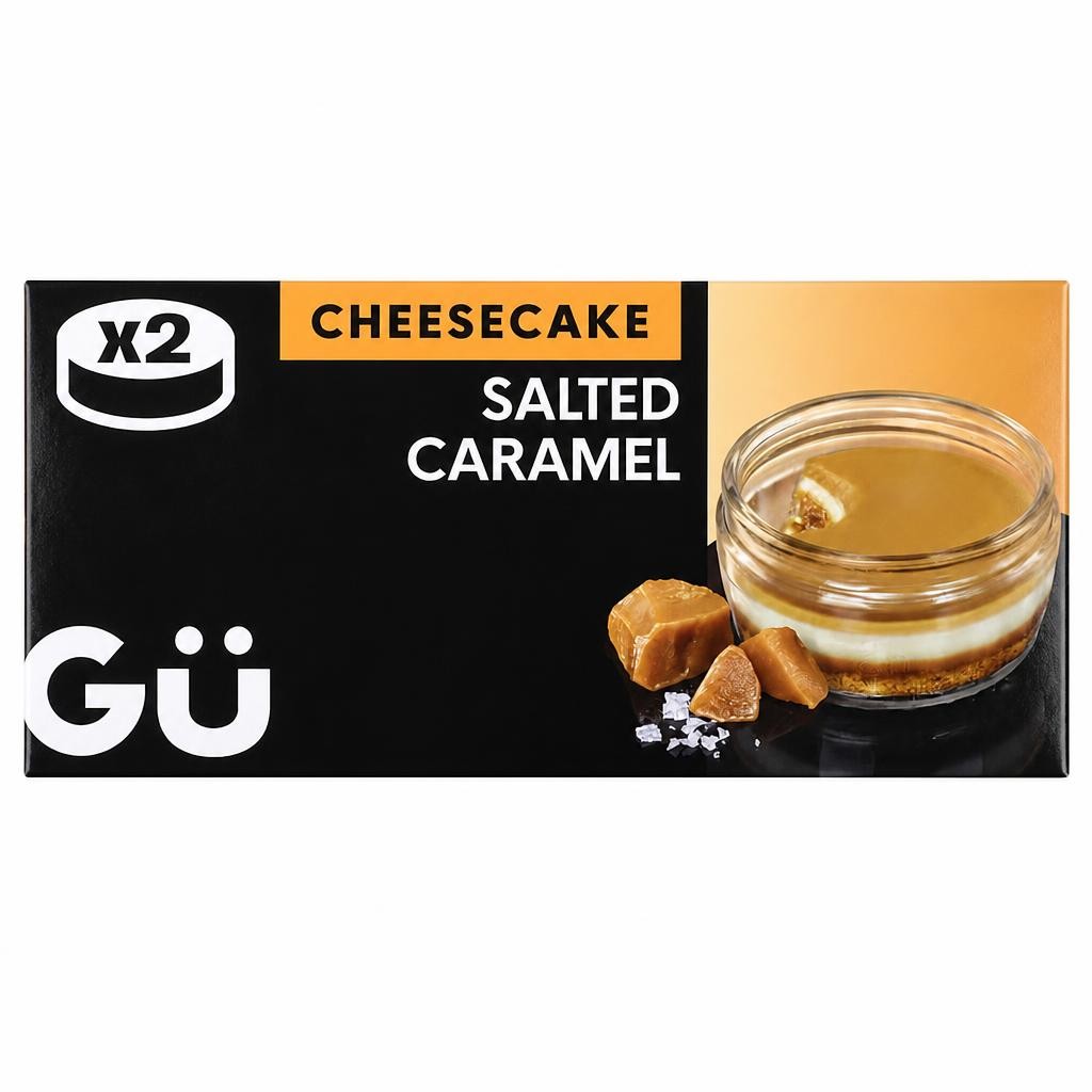 Gu Salted Caramel Cheesecake Dessert (2x82g)