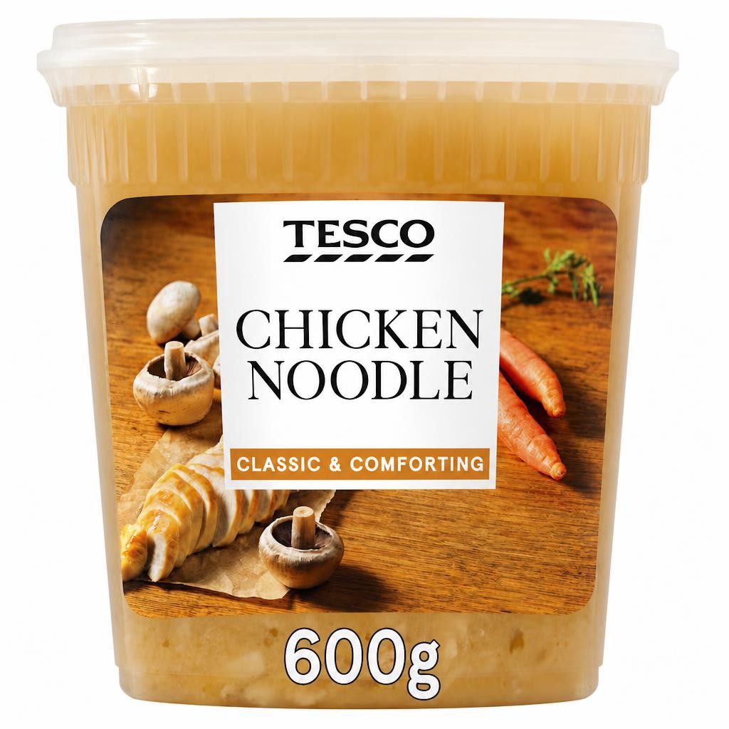 Tesco Chicken Noodle Soup 600g