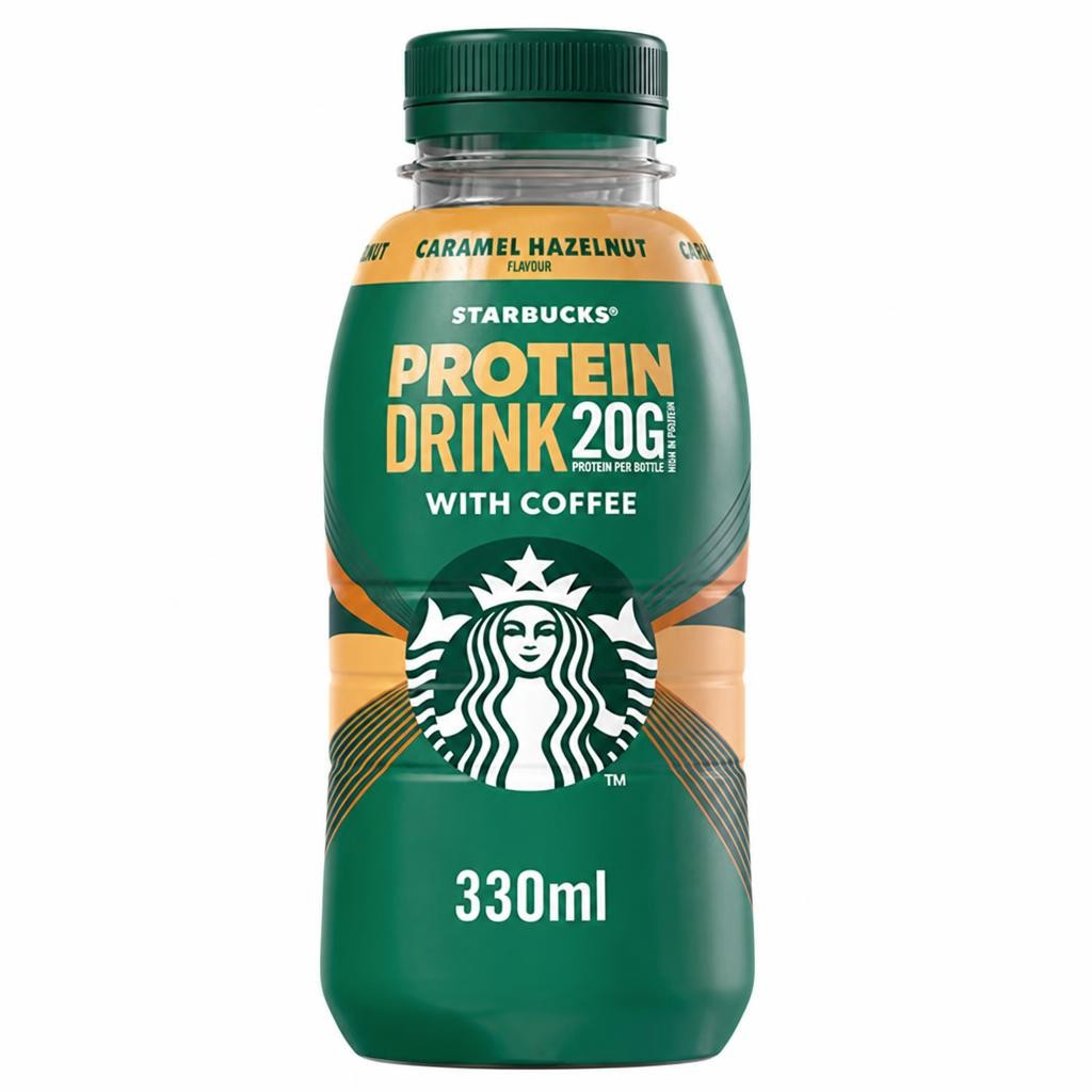 Starbucks® Protein Drink With Coffee Caramel Hazelnut Flavour 330ml