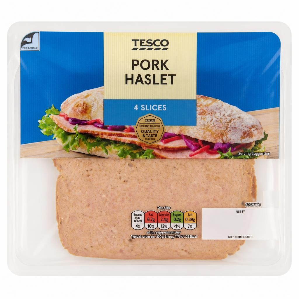 Tesco Pork Haslet Slices 120g