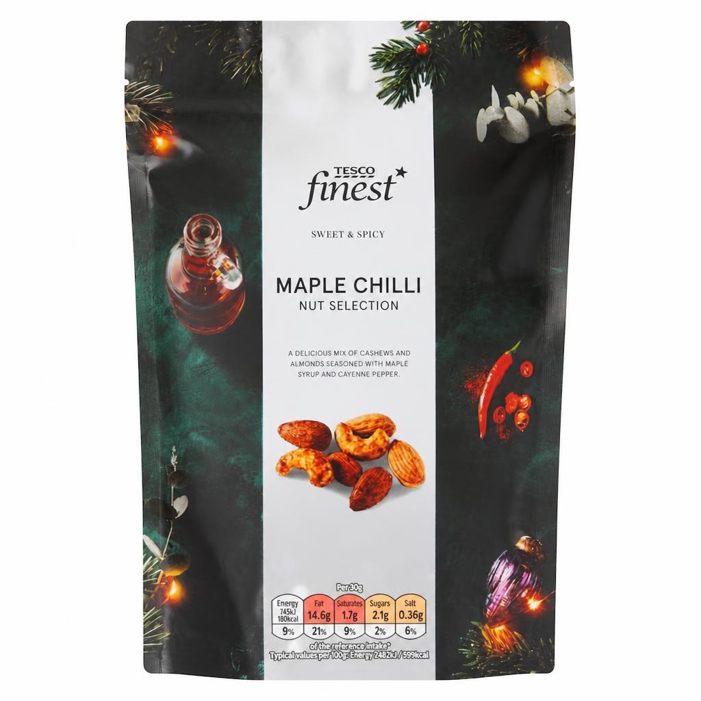 Tesco Finest Sweet Maple Chilli Nut Selection 150g