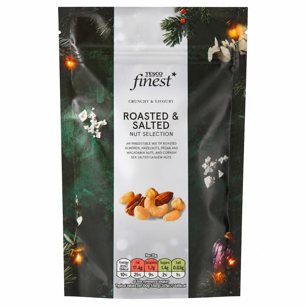 Tesco Finest Roasted & Salted Nut Selection 150g