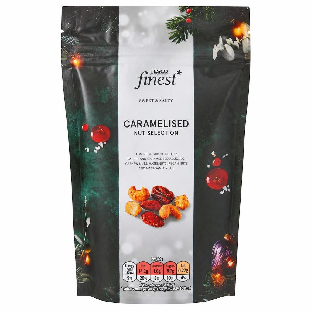 Tesco Finest Salted Caramelised Nut Selection 150g
