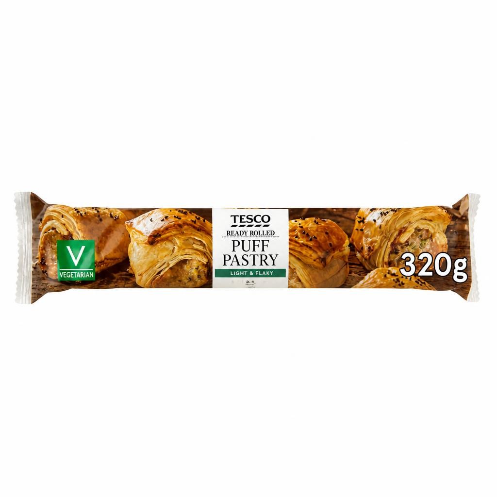 Tesco Ready Rolled Puff Pastry 320G