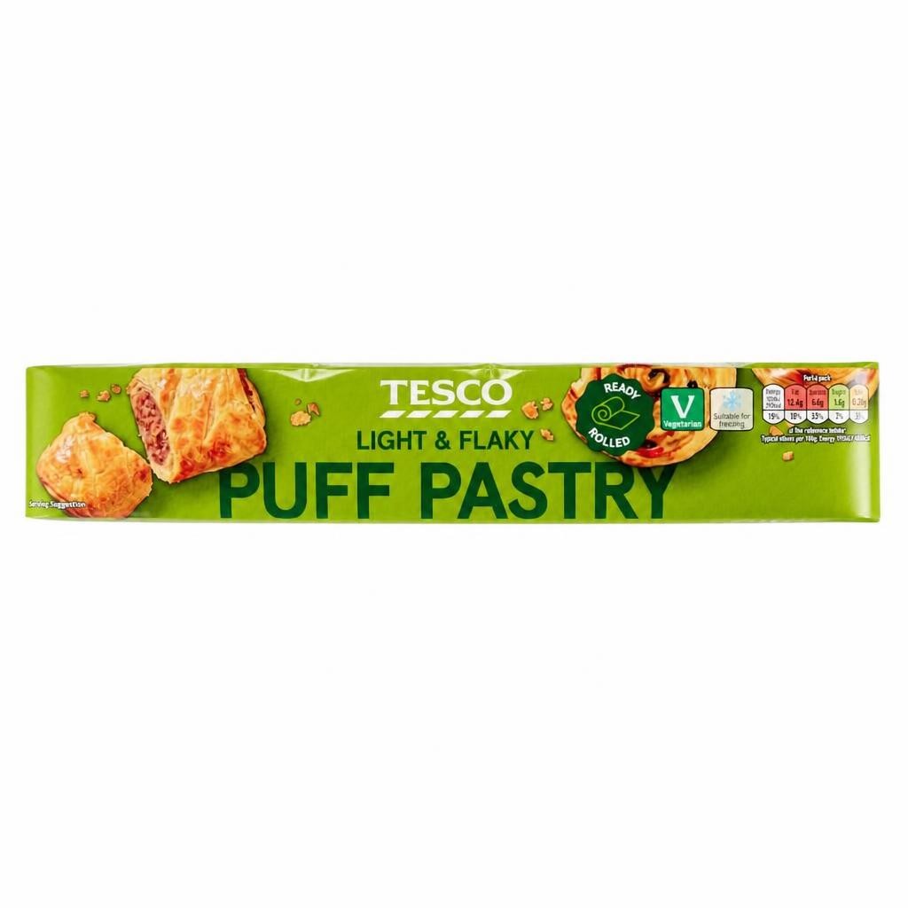 Tesco Ready Rolled Puff Pastry 320G