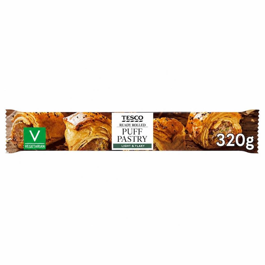 Tesco Ready Rolled Puff Pastry 320G