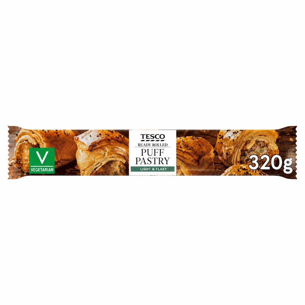 Tesco Ready Rolled Puff Pastry 320G