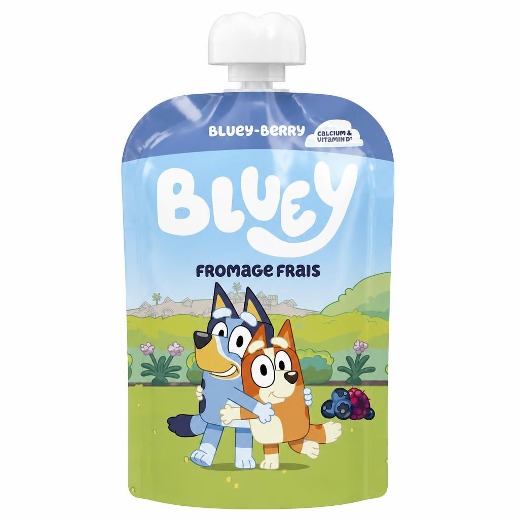 Bluey Berry Yogurt Pouch 85g