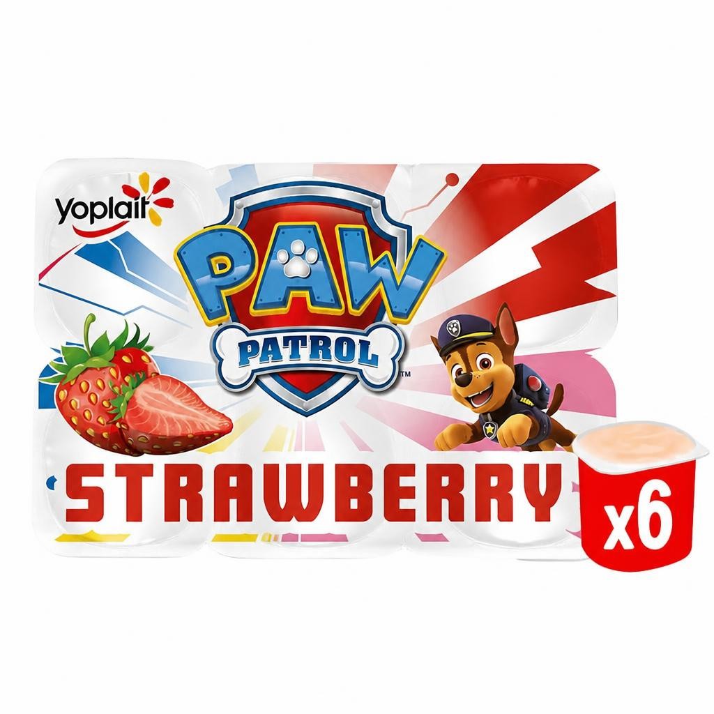 Paw Patrol Strawberry Fromage Frais 6X45g