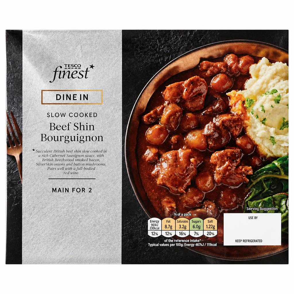 Tesco Finest Dine in Beef Shin Bourguignon 540g