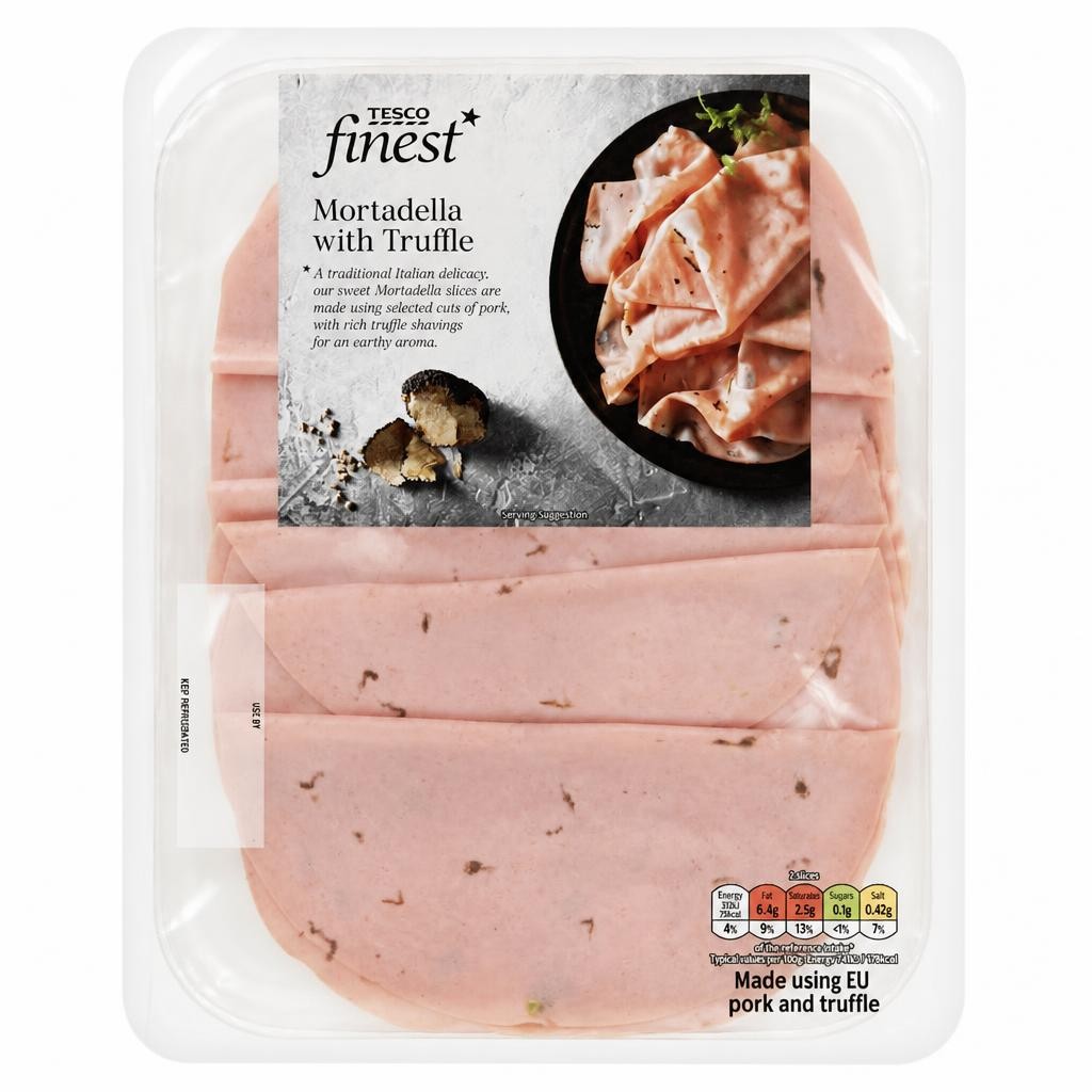 Tesco Finest Mortadella with Truffle 140g