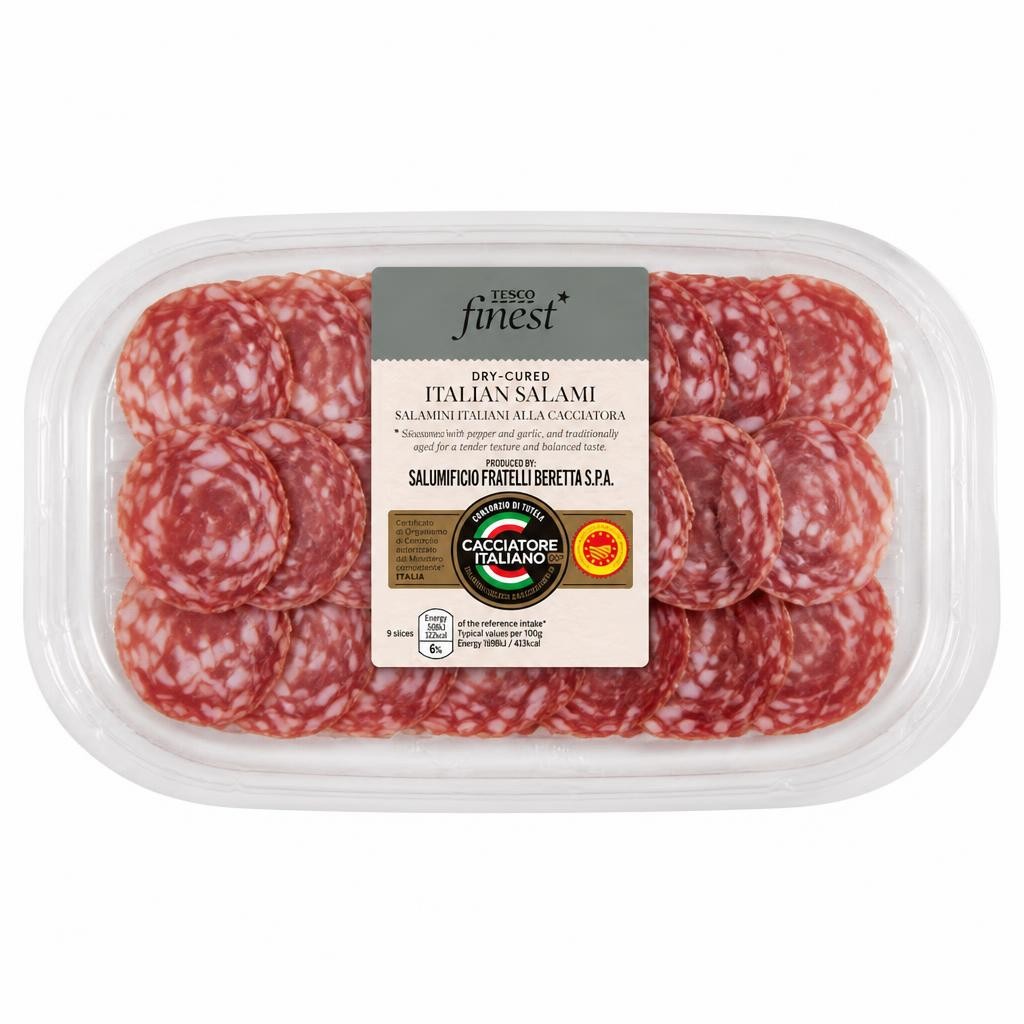 Tesco Finest Salami Cacciatore PDO 90g