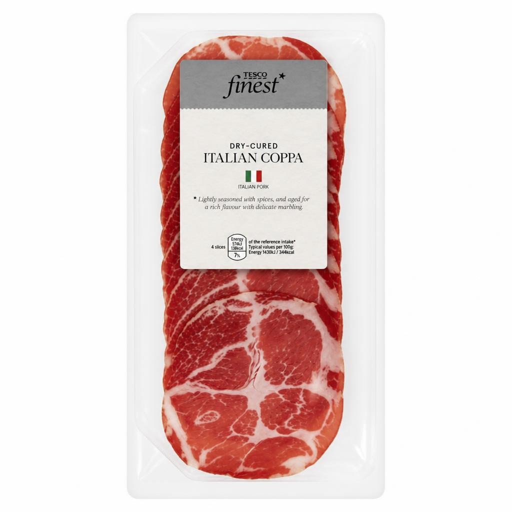 Tesco Finest Italian Coppa 80g