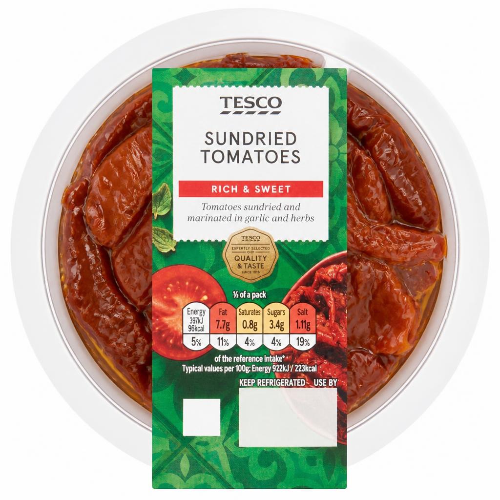 Tesco Sundried Tomatoes 170g