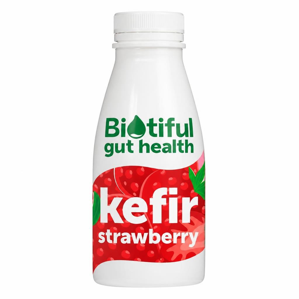 Biotiful Gut Health Kefir Milk Drink Strawberry 500ml