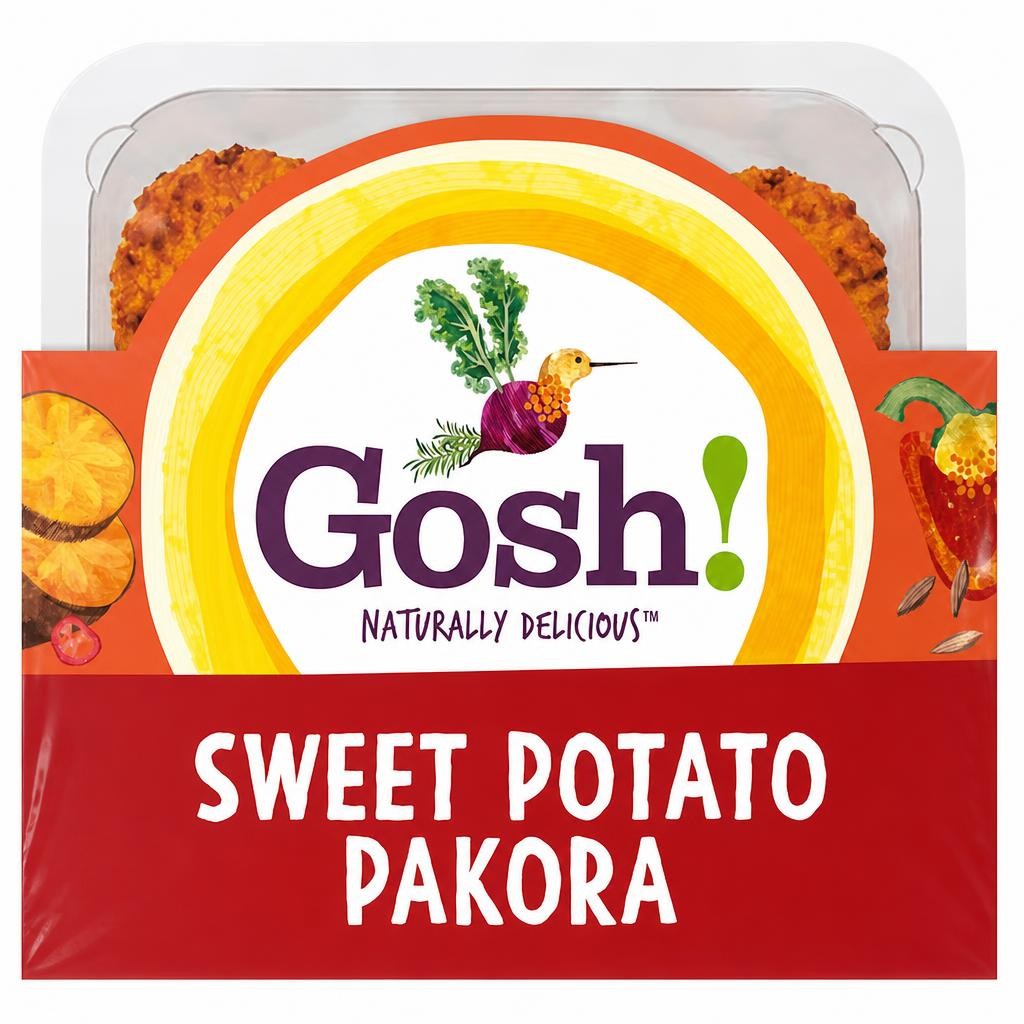 Gosh Sweet Potato Pakora With Red Pepper 171G