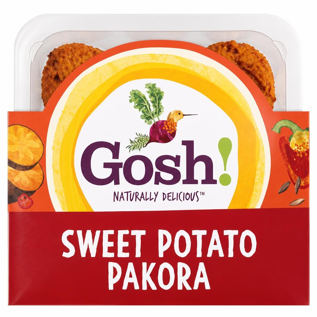 Gosh Sweet Potato Pakora With Red Pepper 171G