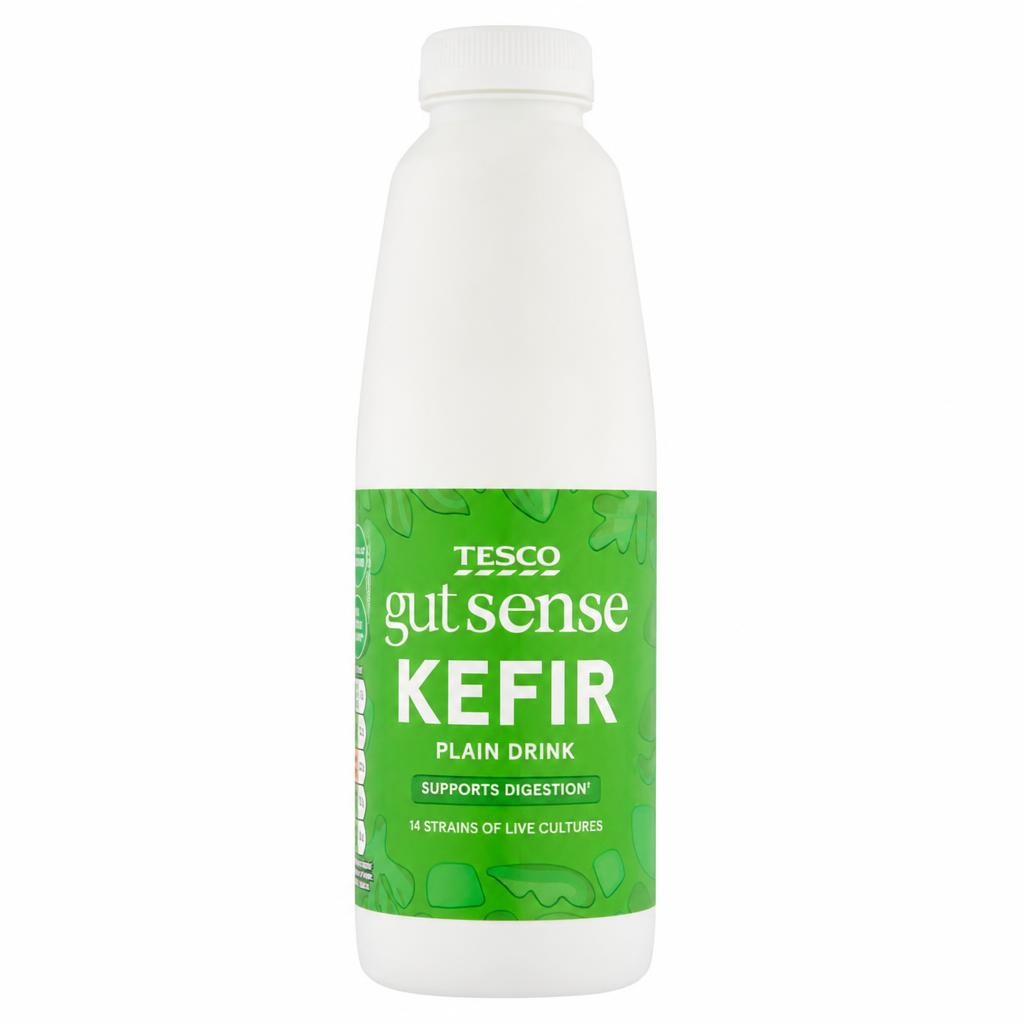 Tesco Gut Sense Kefir Drink Plain 750ml