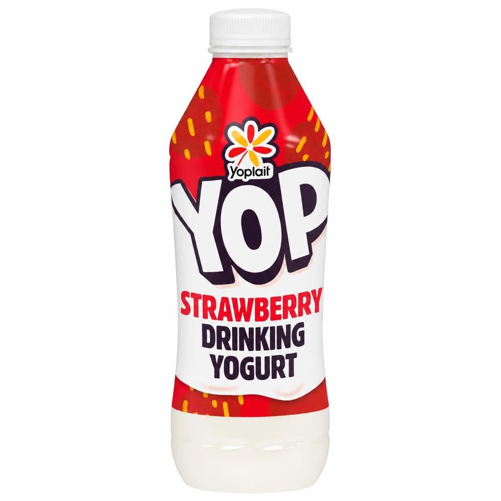 Yop Strawberry Multiserve Yoghurt Drink 825g