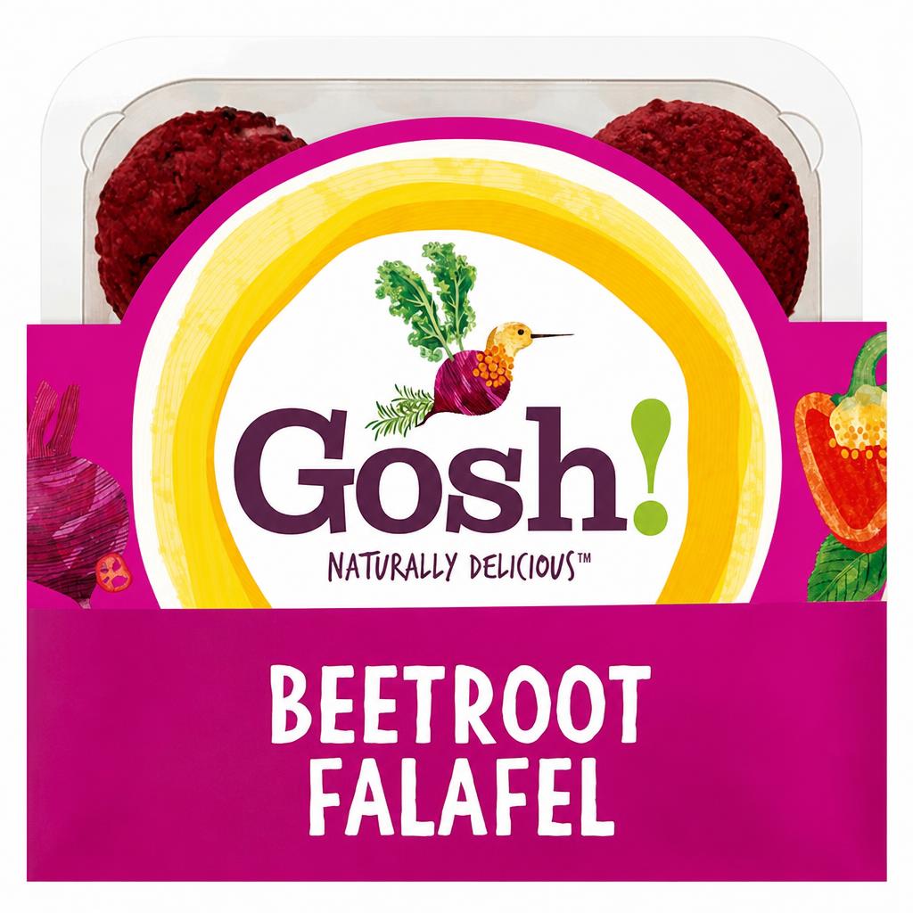 Gosh Beetroot Falafel With Red Pepper And Chli 171G